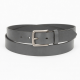 Vintage Grey Leather Belt
