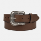 Women's Western Leather Belt Buckle