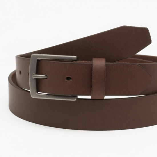 Men's Belt Brown Leather