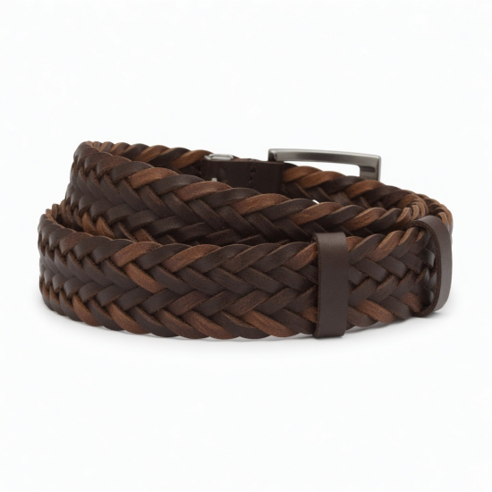 Braided Belt Buckle Wide