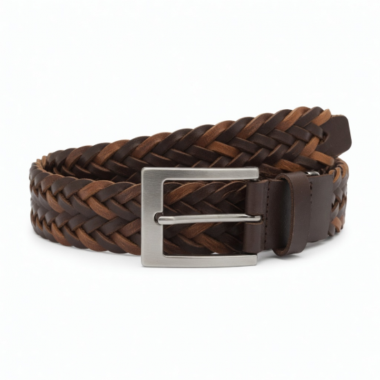 Braided Belt Buckle Wide