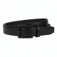 Black Leather Belt Buckle