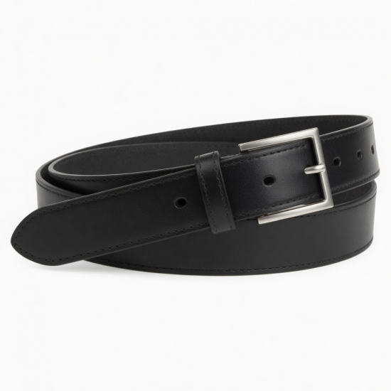 Black Leather Belt