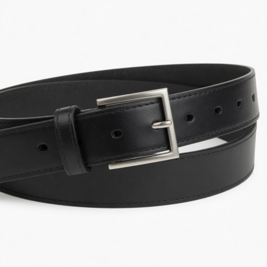 Black Leather Belt