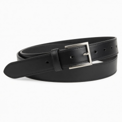 Black Leather Belt