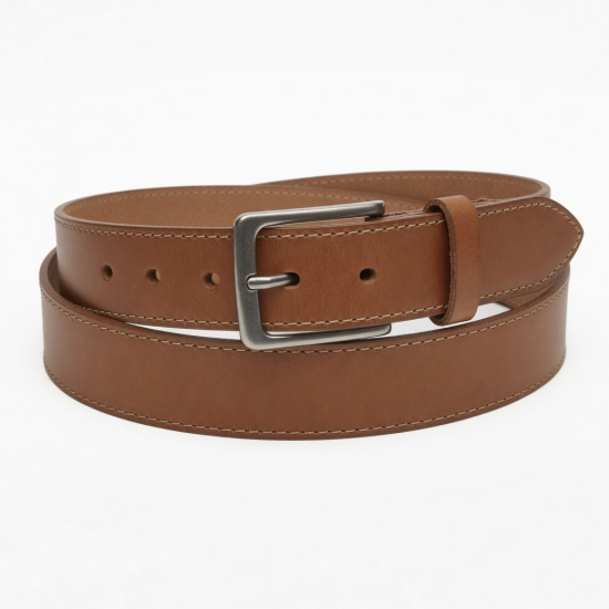 Men's Leather Belt Tan
