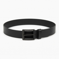Belt Black Leather Belt Buckle