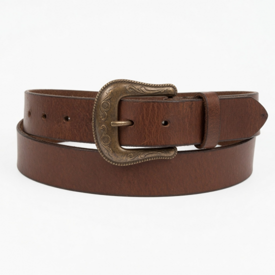 Vintage Western Leather Belt
