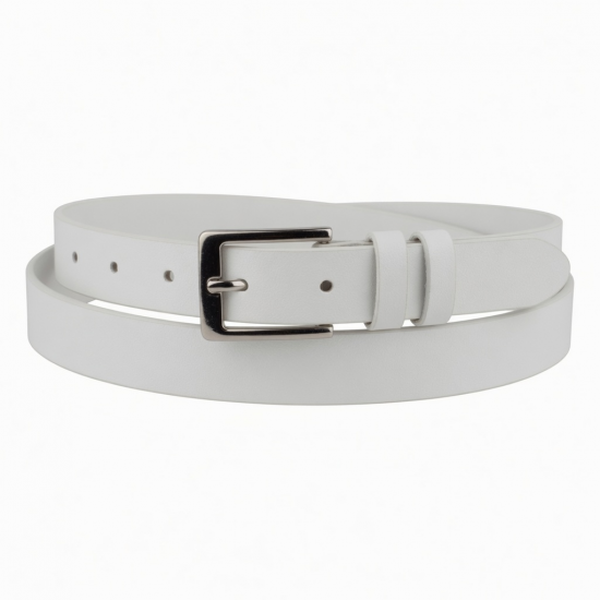 White Women's Belts
