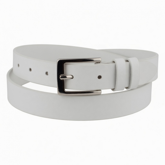 White Women's Belts