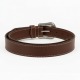 Brown Leather Western Belt
