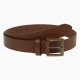 Leather Brown Belt Buckle