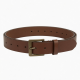 Leather Brown Belt Buckle