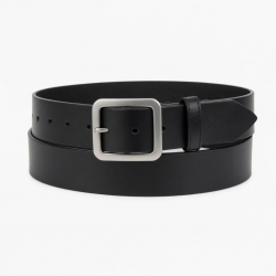 Belt Wide Buckle Leather Belt Leather