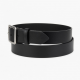 Belt Wide Buckle Leather Belt Leather