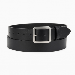 Belt Wide Buckle Leather Belt Leather