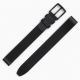 Black Leather Casual Belt