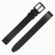 Black Leather Casual Belt