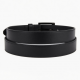 White Black Women's Black Buckle Belt