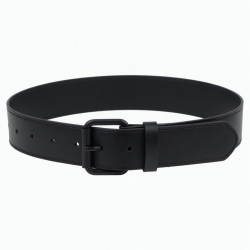 Belt Black Waist Wide Kids