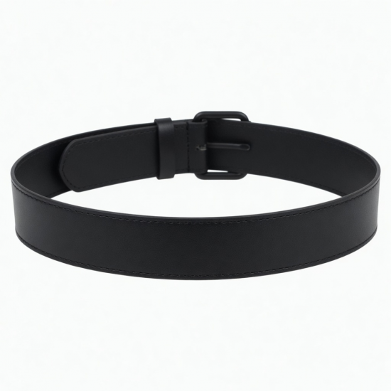 Belt Black Waist Wide Kids