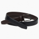 Men's Reversible Belt Black Brown Buckle