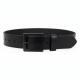 Vintage Black Leather Belt Buckle