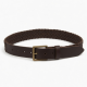 Leather Belt Braided Vintage