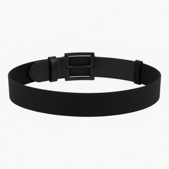 Men's Women's Buckle Elastic Waist Belt