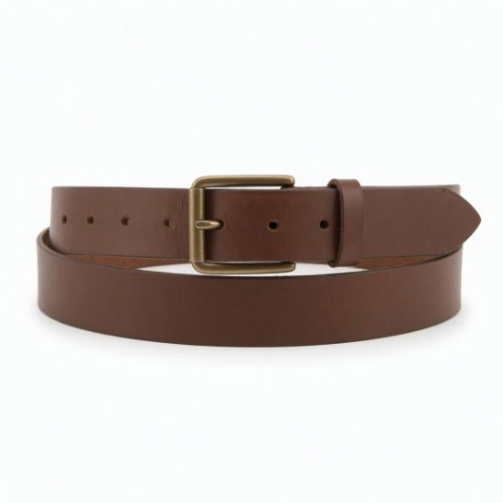 Belt Brown Leather Women's