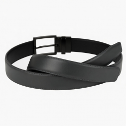 Men's Reversible Belt Grey Black