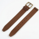 Men's Leather Belt Brown Buckle Vintage